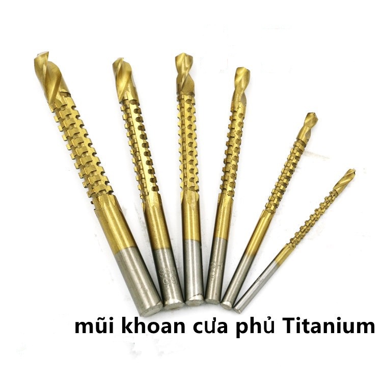 Mũi Khoan Cưa Phủ Titan