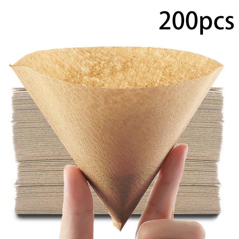 New Stock Coffee Filter 2 Cone Paper, for Pour over Coffee Drippers(200 Count)