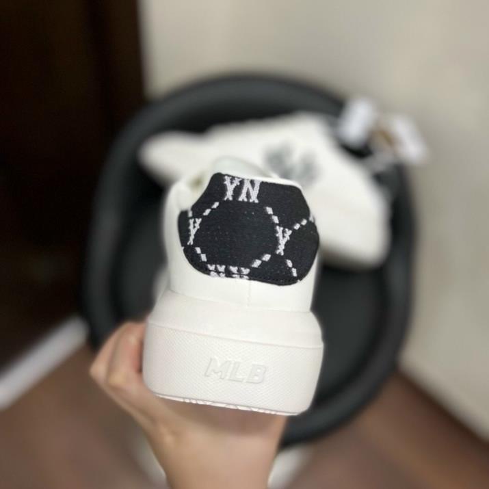 Giày MLB Chunky Classic Heel Dia Monogram New York Yankess-Hàng Trung