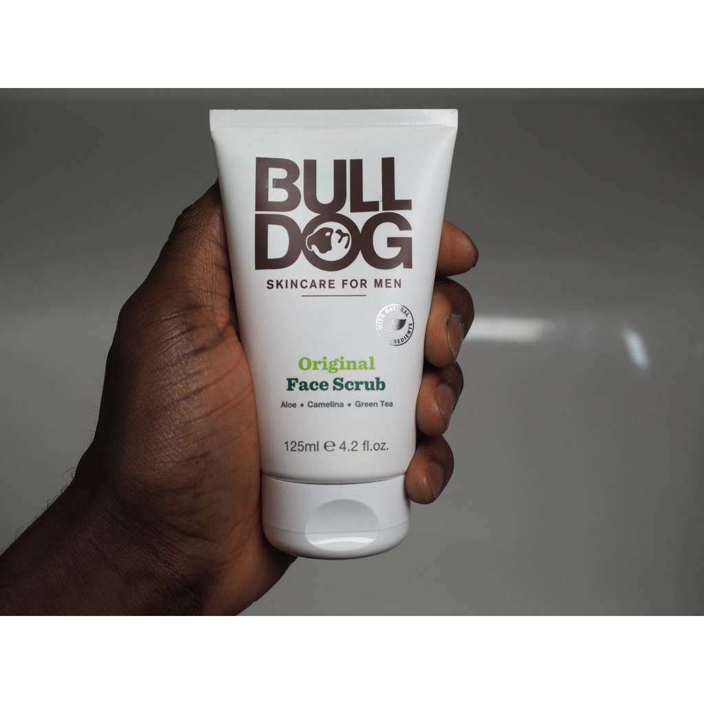 Tẩy Da Chết Bulldog Original Face Scrub Cho Nam Da Thường 125ml