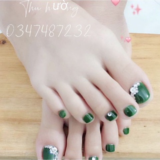 bộ 24 móng chân giả