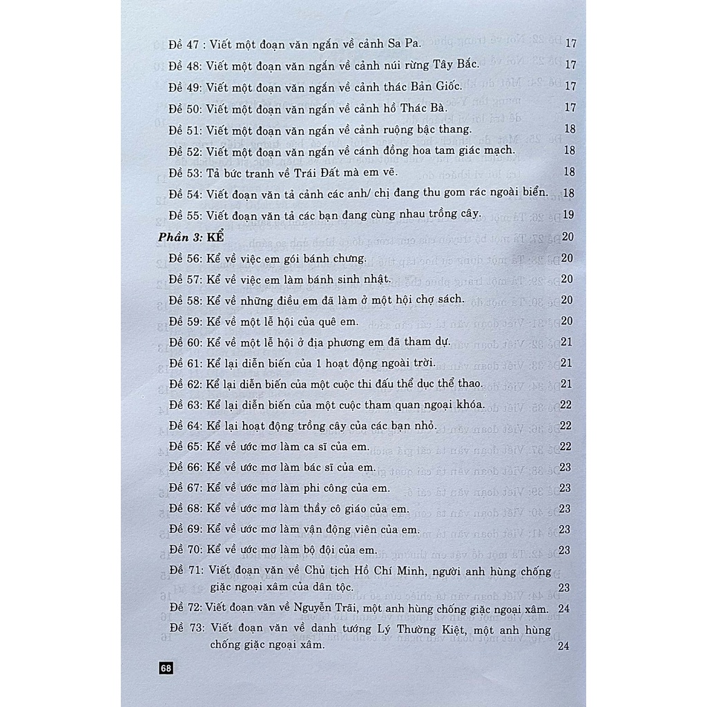 Sách - 199 bài và đoạn văn lớp 3 - Lê Xuân Anh- NXB Đại học Quốc gia Hà Nội