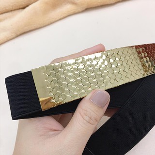 Đai váy Chun co giãn vảy cá Bản 3cm mới