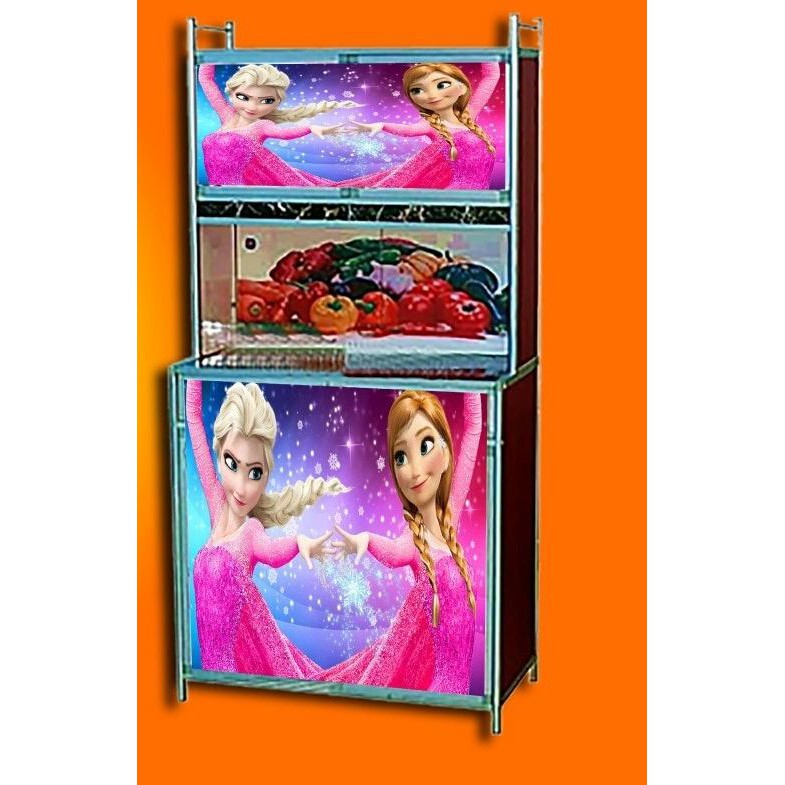 Miếng Dán Tường Để Đồ Dùng Trong Nhà Tắm 2 Cửa Tiện Dụng | BigBuy360 - bigbuy360.vn