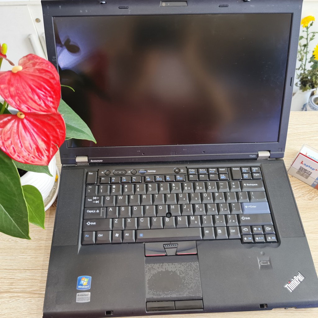 Laptop cũ giá rẻ phục vụ văn phòng học tập Lenovo T520 core i5-V3320M, RAM 4GB, SSD 120GB, màn 12.4