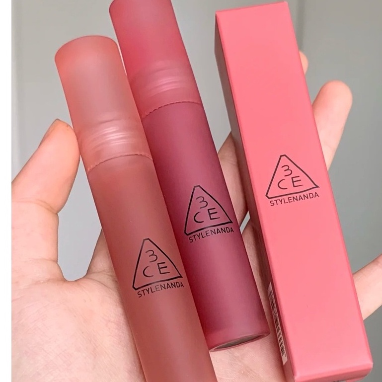 Son Tint Bóng 3CE Blur Water Tint - Sepia - Pink Guava- Double Wind- Bake Beige- Coral Moon- Breeze Way