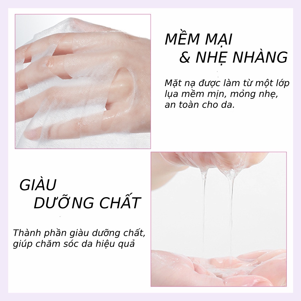 Mặt Nạ Dưỡng Da Trắng Hồng, Tẩy Da Chết, Mờ Thâm Nám chiết xuất thiên nhiên SADOER 25g - mask nội địa Trung