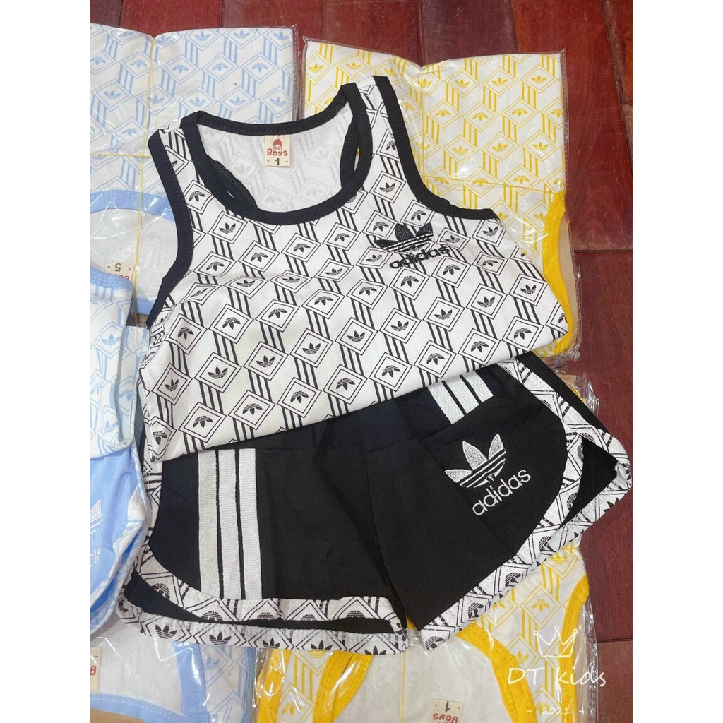 [ẢNH THÂT]Bộ Adidas Nhí Bé Trai Năng Động 8-16kg - TôTô's Clothes