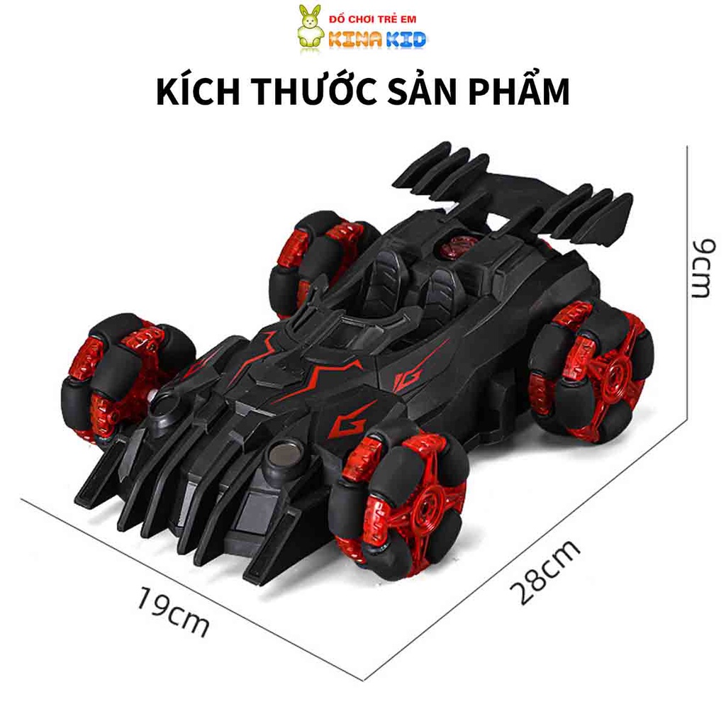 Xe Đua F1 Điều Khiển Từ Xa Tốc Độ Cao RC, Sóng 2.4Ghz, Xoay 360 Độ, Sáng Đèn, Phát Nhạc, Phun Sương Siêu Ngầu Cho Bé