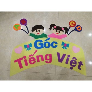 Bảng tên lớp mầm non tiểu học