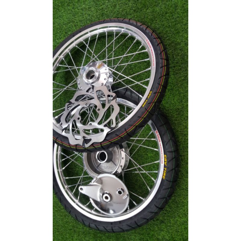 Bánh căm dành cho exciter nhỏ 2006 đến 2010 và sirius Jupiter 1 thắng đĩa trước thắng đùm sau phanh cơ lắp như zin