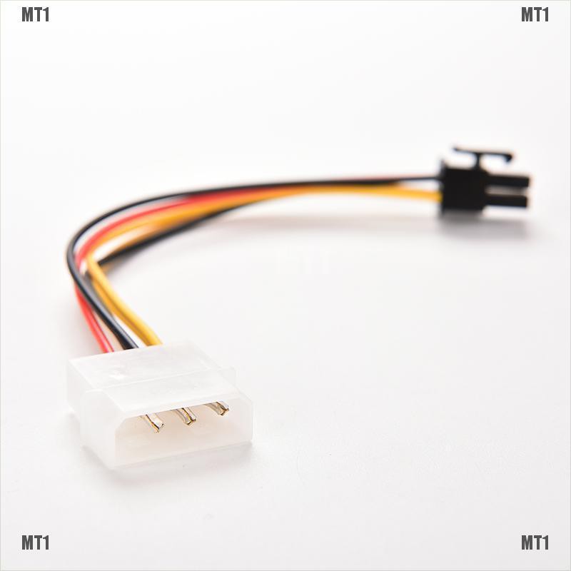 Cáp kết nối nguồn điện chuyển đổi 4Pin sang 6Pin cho card đồ họa PCI-E chất lượng cao