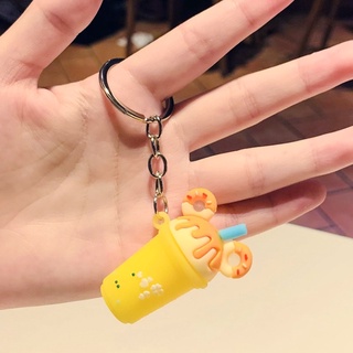 Móc Khóa Hình Ly Trà Sữa Dễ Thương