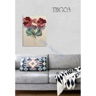 Bộ làm tranh hoa giấy 3D