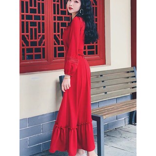 Đầm maxi boho qc