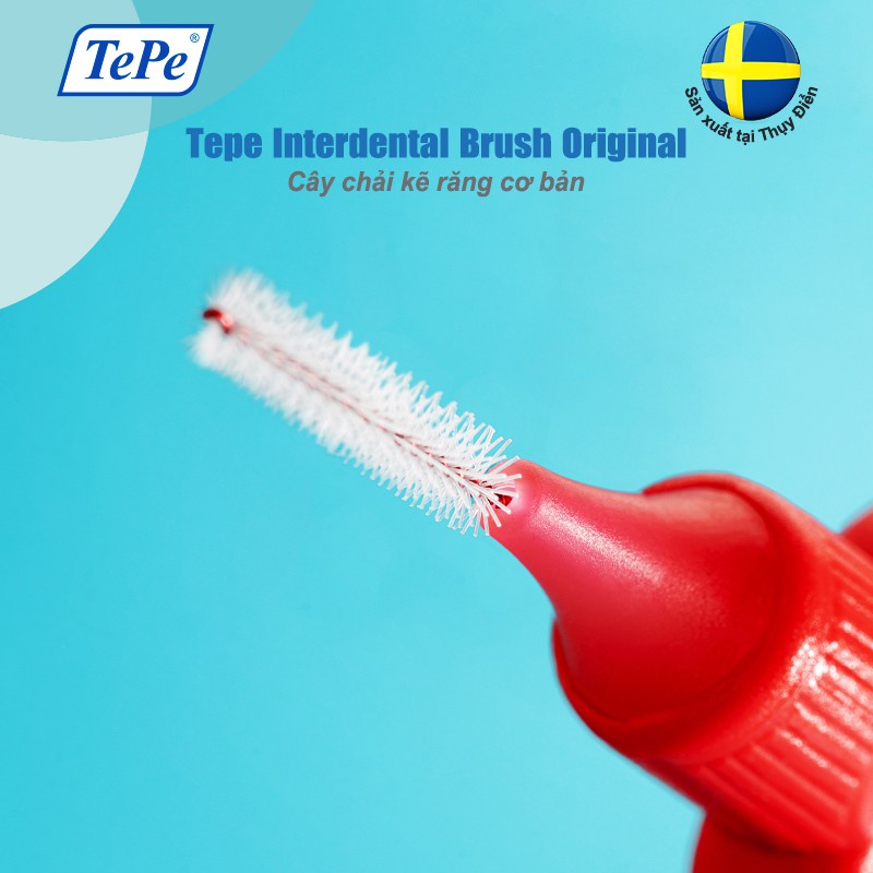 Cây chải kẽ răng cơ bản Tepe Interdental Brushes Original