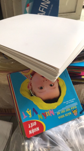 15x21cm thẻ flashcard TRẮNG BO GÓC SIÊU DÀY