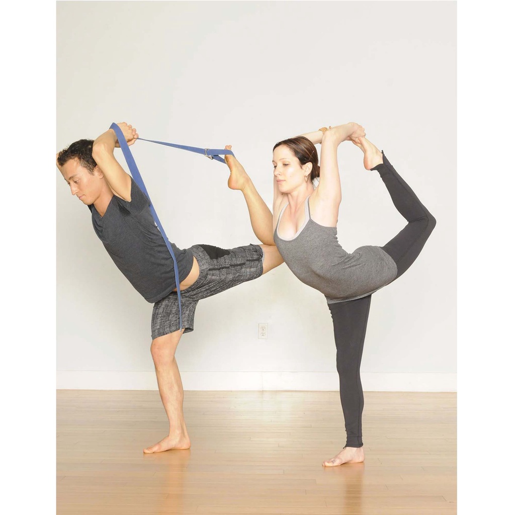 Dây Đai Tập Yoga Strap Sợi Cotton Cao Cấp ANFIT Siêu Bền Dài 1,83m x 3,8cm và 2,5m x 3,8cm