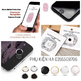 (HOTSALE) Miếng Dán Nút Home Cảm Ứng Vân Tay Cho Iphone