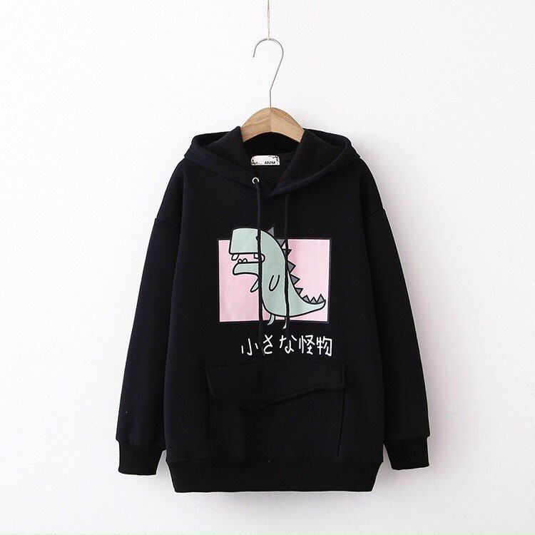 Áo Hoodie Nón Chui Trùm Đầu Nữ Chất❤️FREESHIP❤️ Vải Nỉ Poly Hàng Freesize 1 Cỡ Form Dáng Rộng Dưới 65kg Mặc Vừa (Khủng L | BigBuy360 - bigbuy360.vn