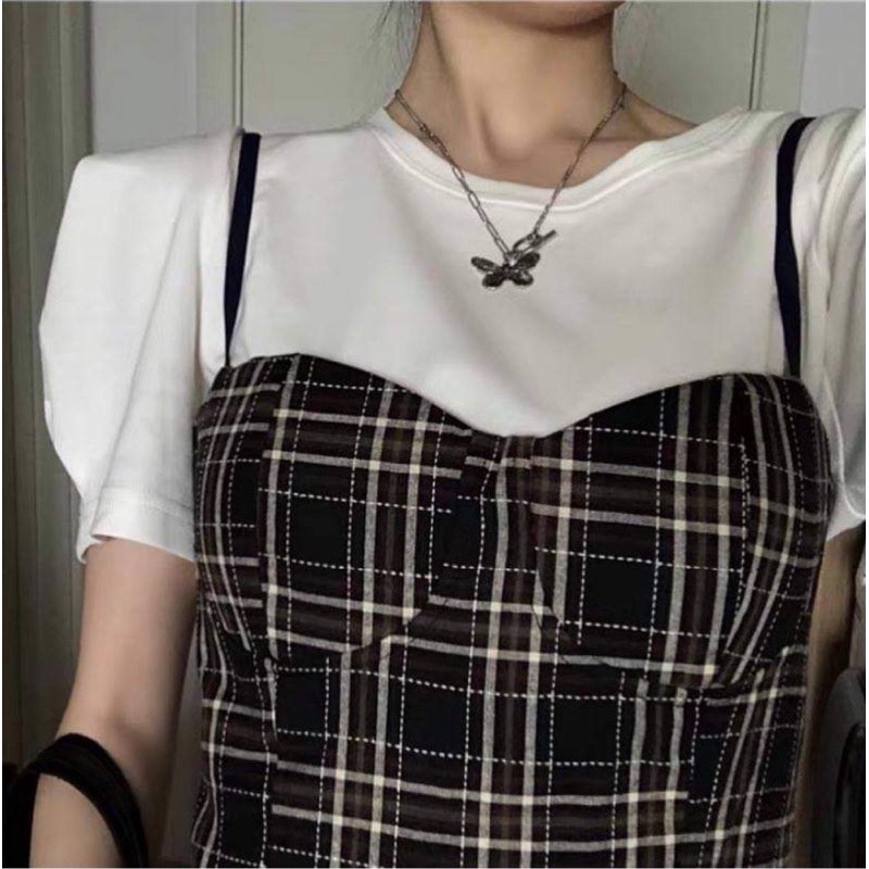 Set áo + yếm hàng có sẵn