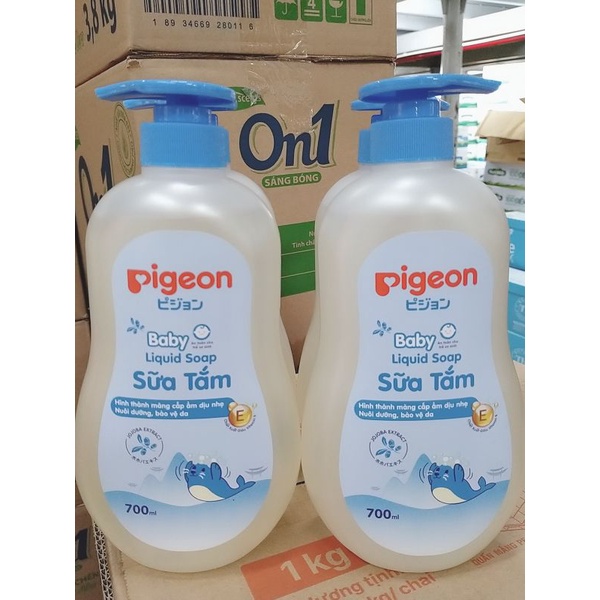 Sữa tắm Pigeon cho bé 700ml