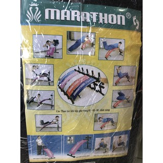 Ghế cong tập bụng Marathon