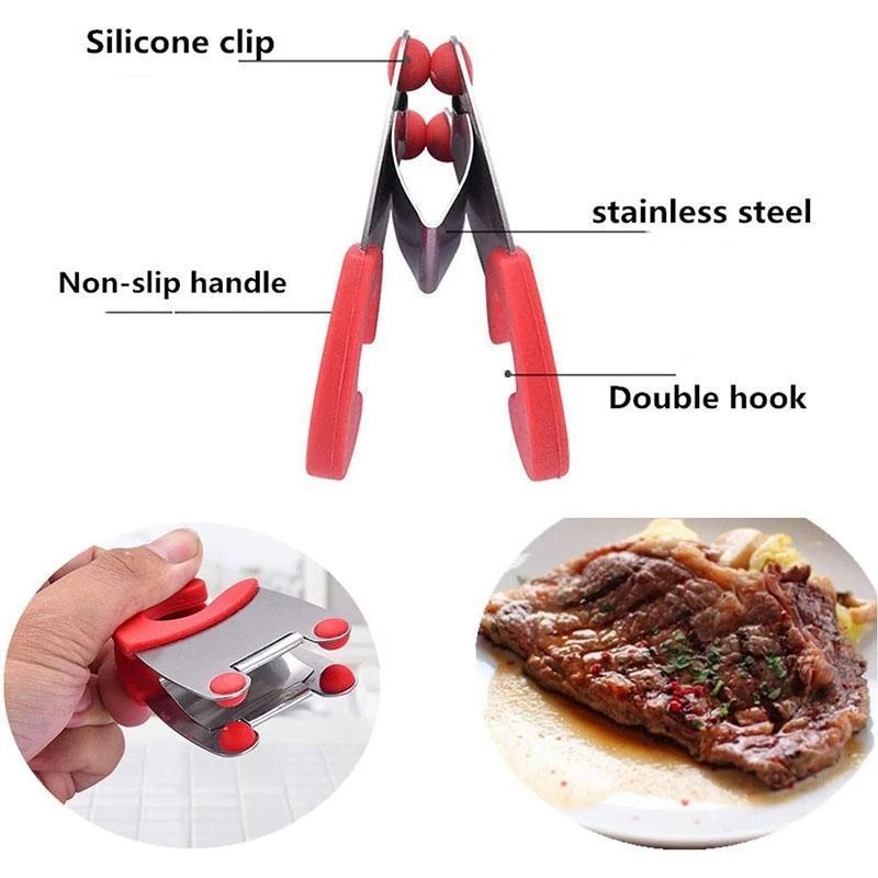 Giá Đỡ Muỗng/Nắp Nồi Bằng Thép Không Gỉ Chống Bỏng Cho Nhà Bếp