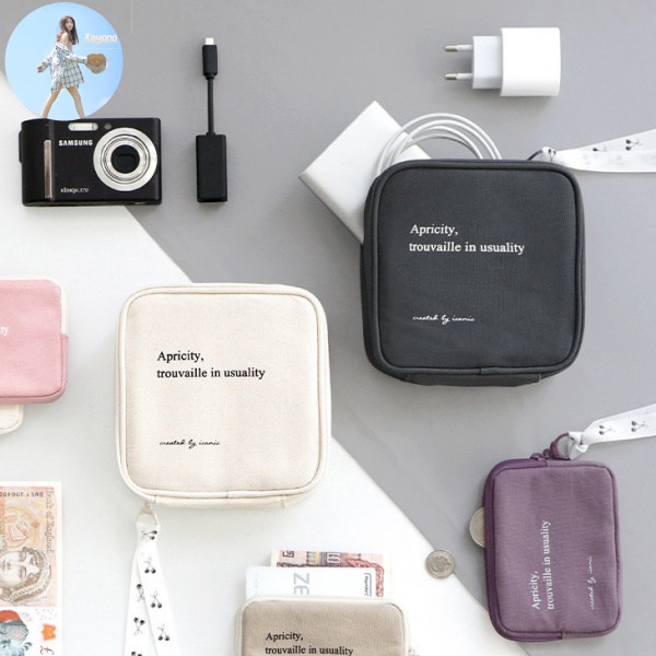 Túi Đựng Dây Cáp Sạc Đa Năng Tiện Dụng Khi Đi Du Lịch