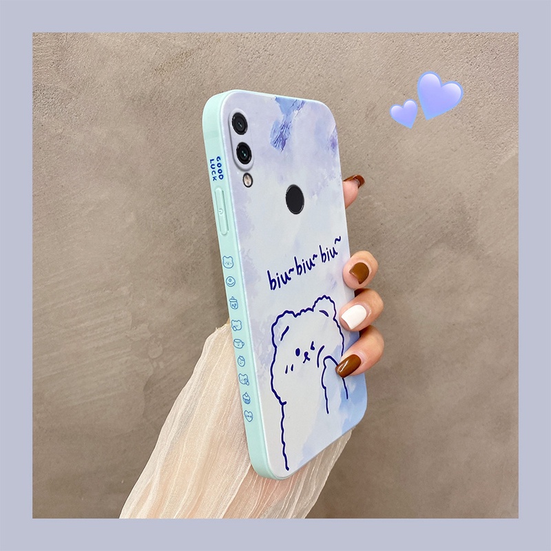 Ốp lưng Redmi note 7 Ốp Điện Thoại tpu Mềm Mặt Nhám Chống Rơi Cho Redmi note7 note 7 Mới