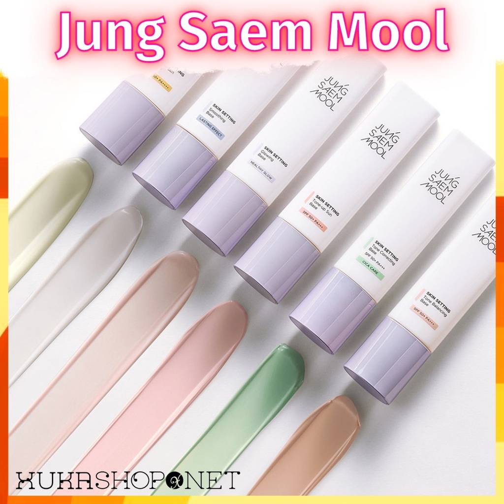 Kem Lót Jung Saem Mool Skin Setting kem lót khóa da tùy chọn 4 loại