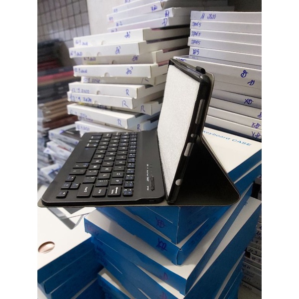 Bao Da Kèm Bàn Phím Không Dây Cho Samsung Tab A7 Lite 2021 T220 T225 8.7inch.