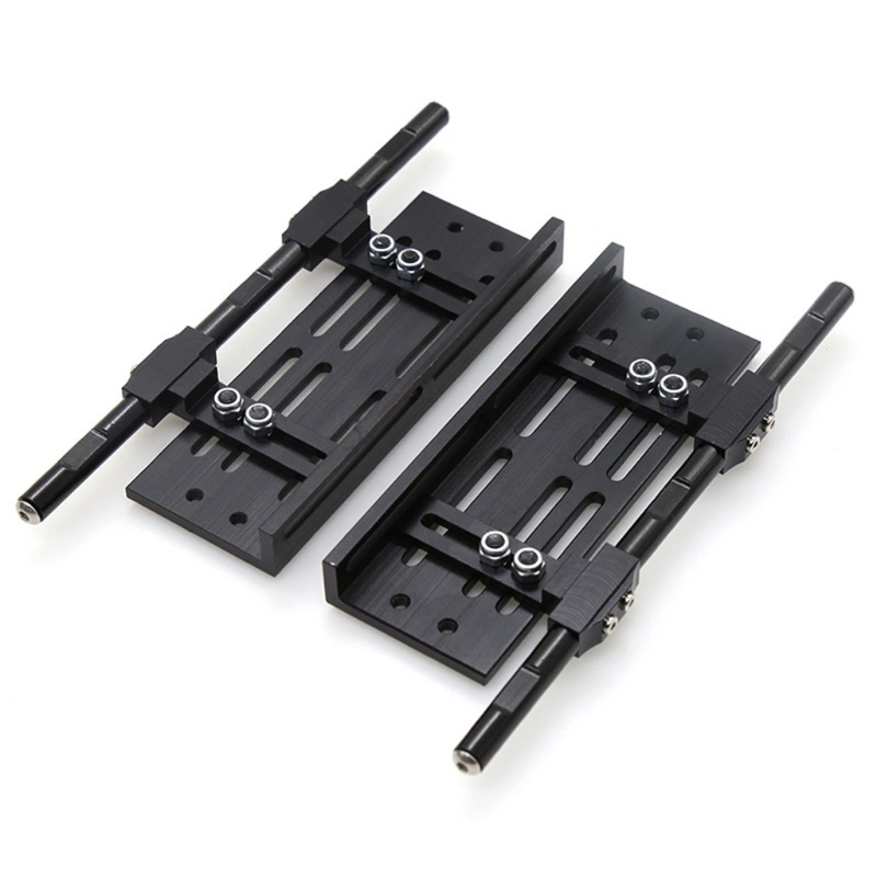 Bàn đạp kim loại màu đen chống trầy xước thông dụng cho TRX4 SCX10 D90 Sturdy