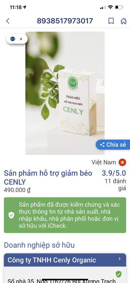 Giảm cân cenly 15 viên và 30 vien | BigBuy360 - bigbuy360.vn