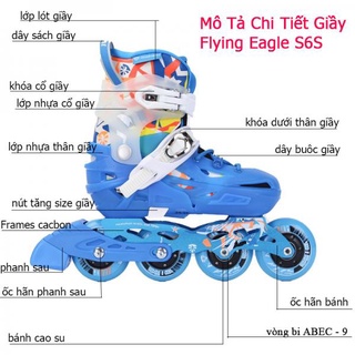 Giầy Patin Trể Em Flying S6s