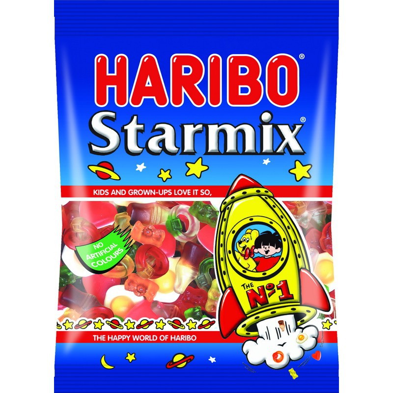 (8 loại) Kẹo Dẻo Haribo Gói 80gr