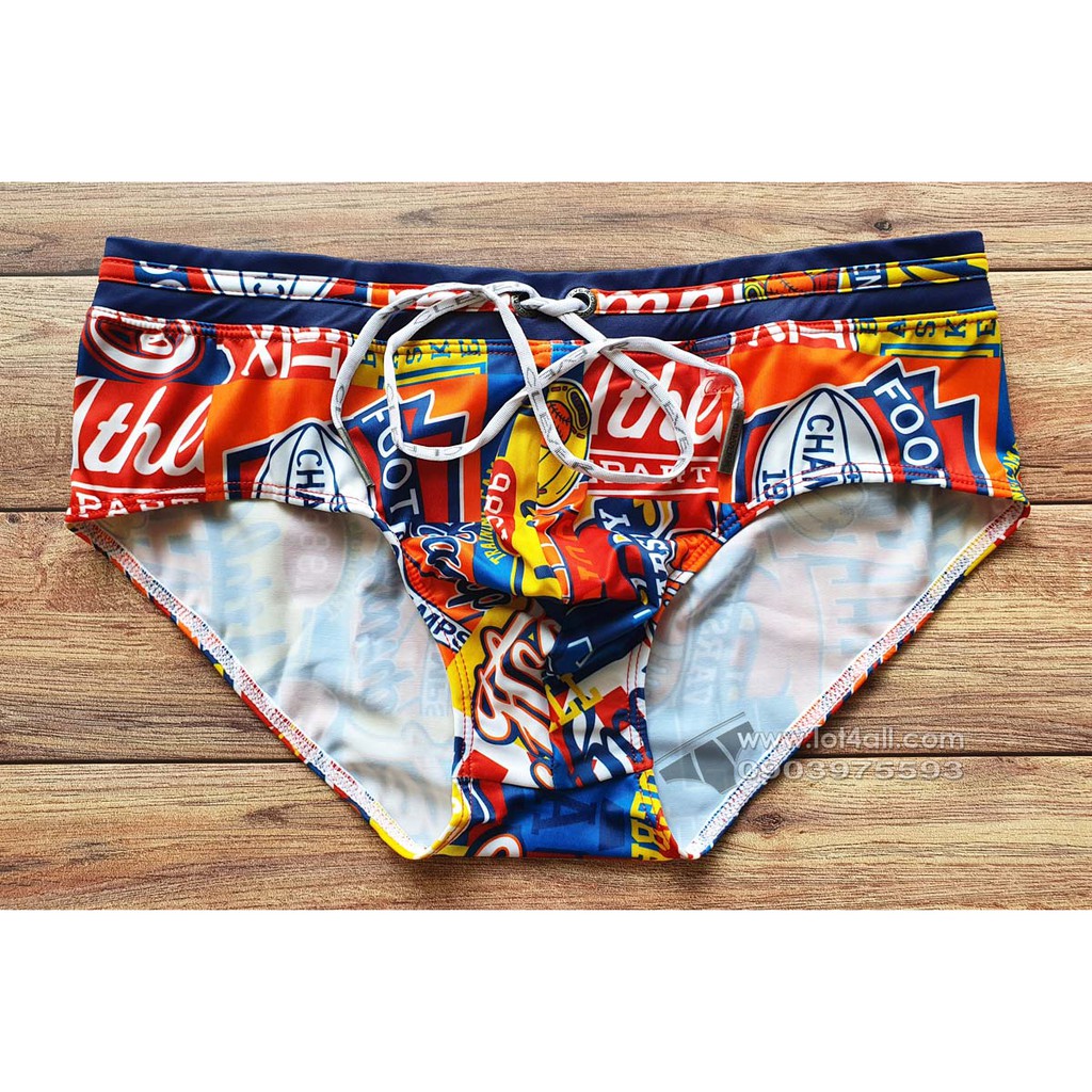 [AUT.] Quần bơi nam Clever 0162 Way Swim Brief Red | BigBuy360 - bigbuy360.vn