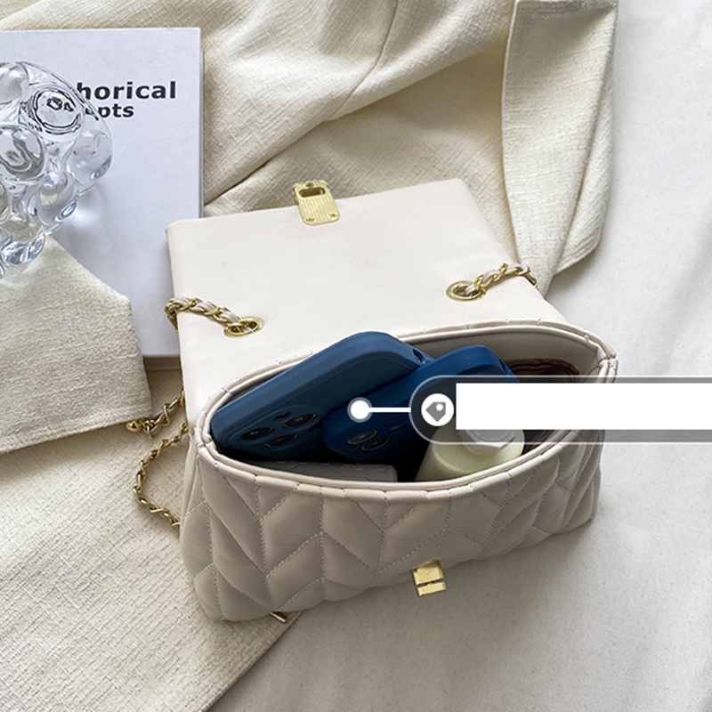 Túi đeo chéo IELGY có khóa thời trang dễ phối đồ dành cho nữ