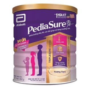 Combo 6 lon pediasure 850g vani 2023