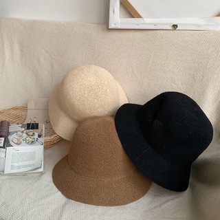 MŨ BUCKET Ulzzang dạ Heominhon - hàng Loại 1