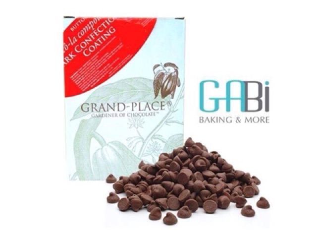 Socola chip (choco chip) đen/trắng/hai màu Grand Place 100g | BigBuy360 - bigbuy360.vn