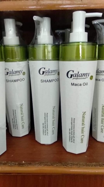 Dầu gội xả Cặp Galamy Maca Oil 1600ml