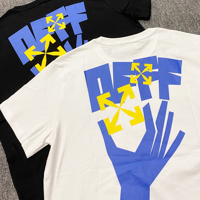 Áo thun Off White chest logo print T-shirt ss21