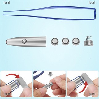Ear Pick Wax Remover Cleaner Curette With LED Flashlight Light Earpick Tool