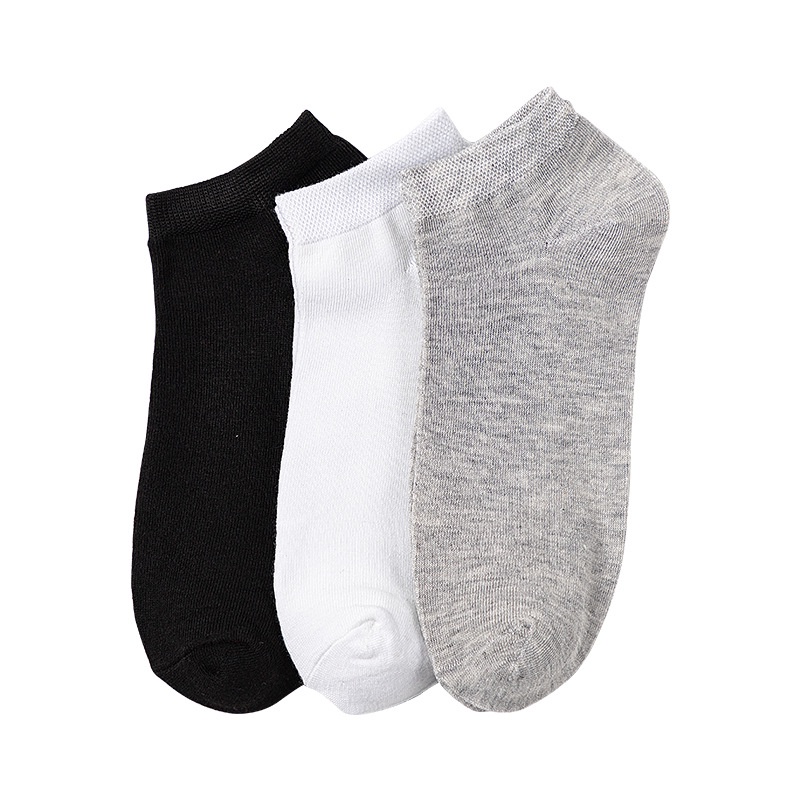 Vớ nam cổ thấp màu sắc đơn giản thời trang