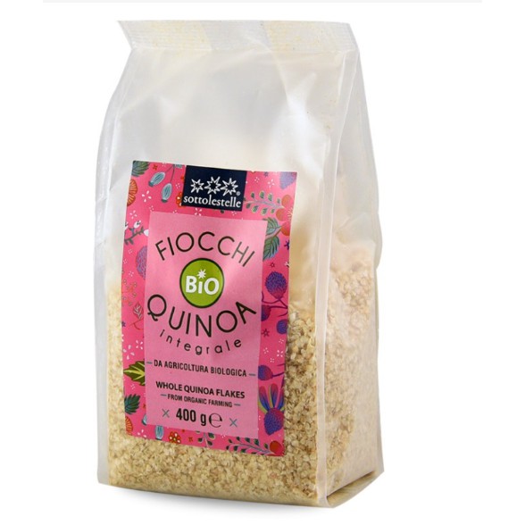 Diêm Mạch (Quinoa) Hữu Cơ Cán Dẹp Sottolestelle 400g