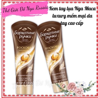 Kem tay lụa Nga maca luxury mềm mại da tay cao cấp Date mới