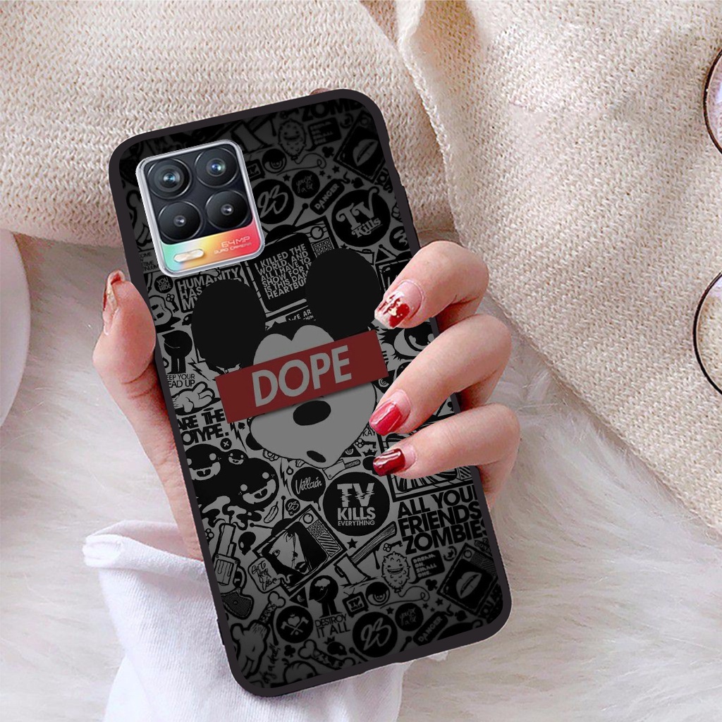 Ốp lưng Realme 8 4G viền dẻo TPU BST Hoạt Hình