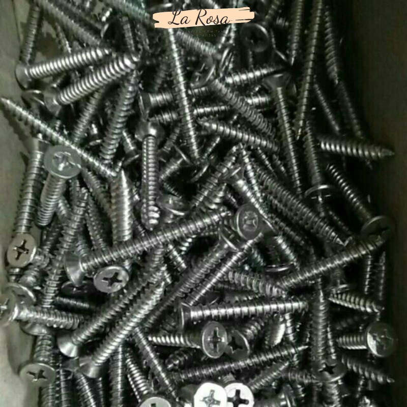 [SIÊU RẺ] 1 Kg Vít Chìm Inox Đủ Cỡ