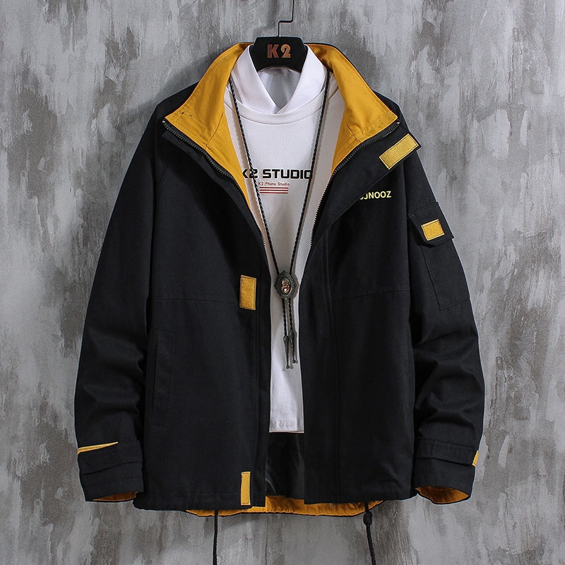 Men Jacket Fashion Hooded Jackets Korean Casual Youth Bomber jackets PJ29